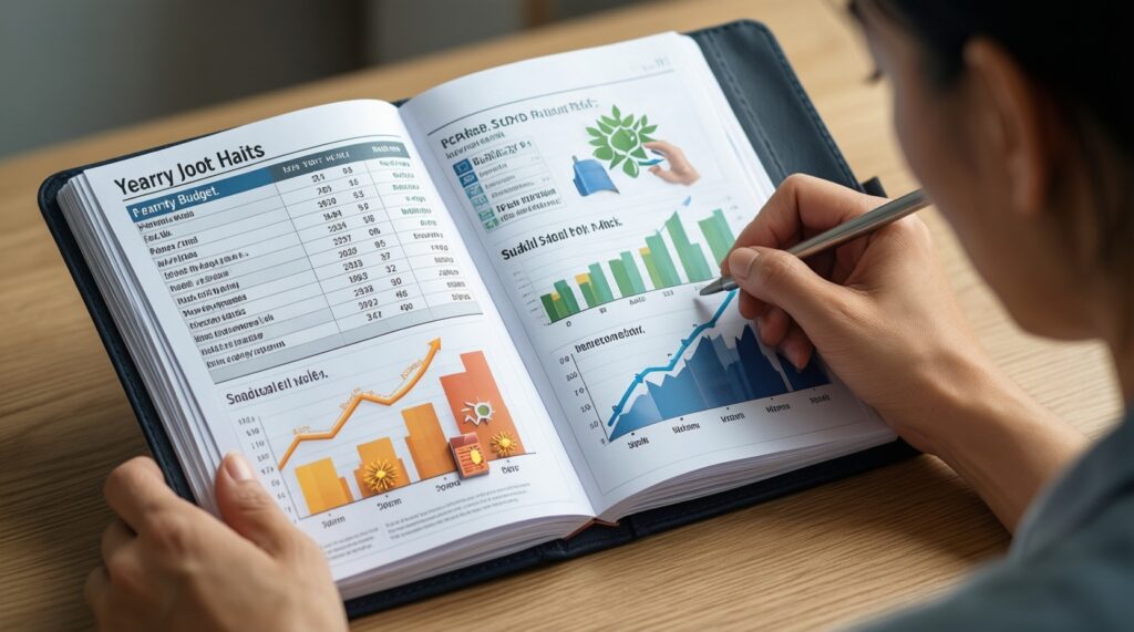 Финансовые цели на год: как ставить и достигать без выгорания - иллюстрация