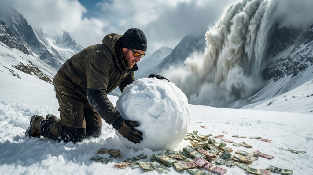 План погашения долгов: снежный ком и лавина на реальных примерах - иллюстрация